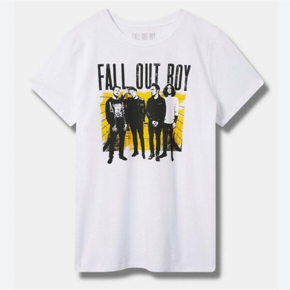 New Torrid Fall Out Boy FOB T-Shirt 1 1X - Picture 1 of 5